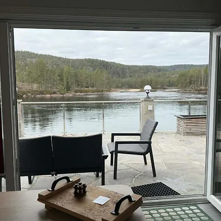 Hamsun Panorama Med Sauna Åmli
