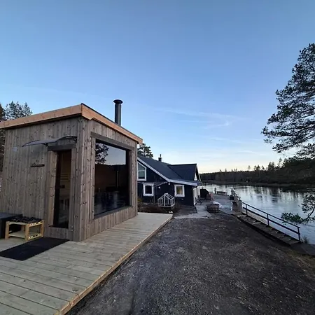 Hamsun Panorama Med Sauna Åmli