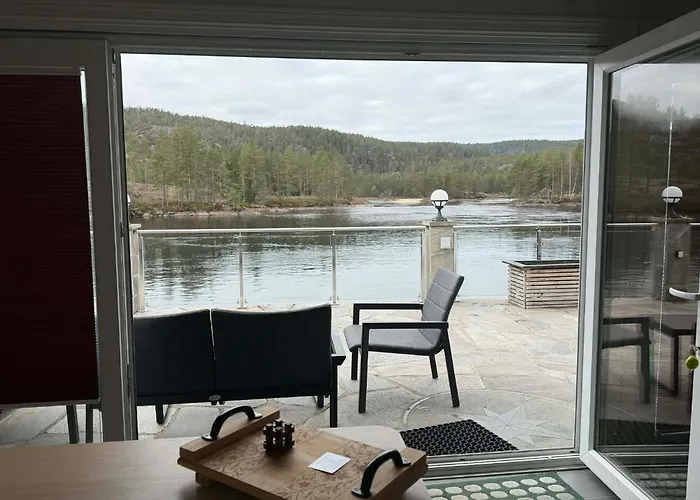 Hamsun Panorama Med Sauna Åmli